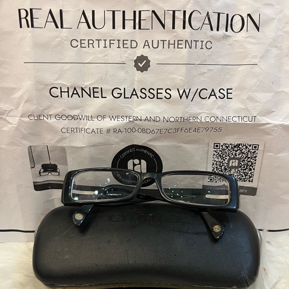 Chanel Reading Eyeglasses with Case and COA - Picture 1 of 12